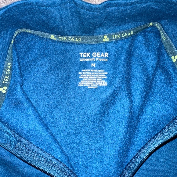 2 Tek Gear boys pull over zipper sweatshirts size medium - Picture 6 of 8